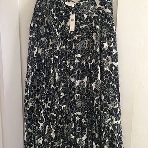 Anthropologie Daisie Tiered Midi Skirt NWT